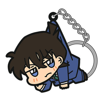 main photo of Detective Conan Pinched Keychain: Kudou Shinichi Ver.2.0