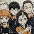 Haikyuu Ruler: Hinata Shouyou, Tsukishima Kei, Kageyama Tobio, Nishinoya Yuu, Azumane Asahi