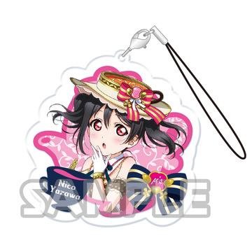 main photo of Love Live! Acrylic strap μ's vol.2: Yazawa Nico Tea Party ver.