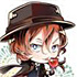 Bungou Stray Dogs Busou Tanteisha Marui Shutchousho Goods Original SD vol.1: Chuuya Nakahara Acrylic Keychain