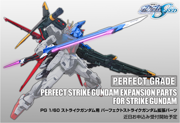 main photo of PG GAT-X105 Strike Gundam Expansion Equipment Set