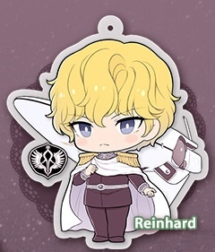 main photo of Legend of the Galactic Heroes charms: Reinhard von Lohengramm