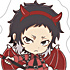 Bungou Stray Dogs Acrylic Keychains Halloween: Ryuunosuke Akutagawa