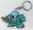 photo of SD Gundam Acrylic Keychain: MS-06 Zaku II