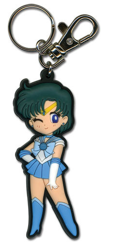 main photo of Bishoujo Senshi Sailor Moon R Rubber Keychain: Sailor Mercury