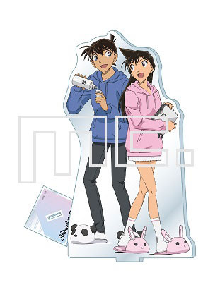 main photo of Detective Conan Acrylic Stand AniMoti: Shinichi & Ran