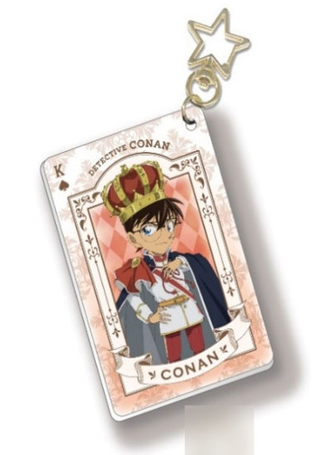 main photo of Detective Conan Acrylic Keychain Playing Card: Conan