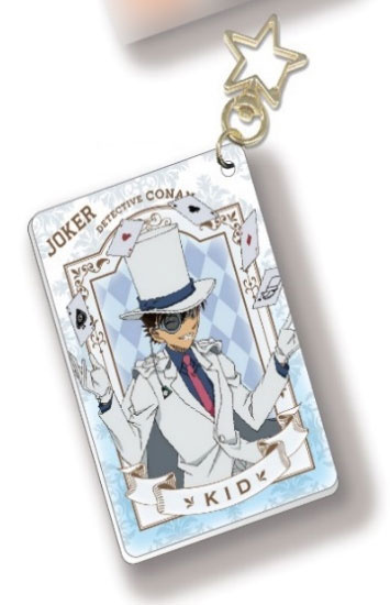 main photo of Detective Conan Acrylic Keychain Playing Card: Kid