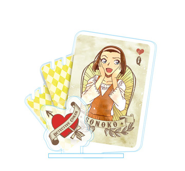 main photo of Detective Conan Playing Card Series Accessory Stand: Sonoko