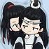 THE UNTAMED ~Chen qing ling~ Famous Scenes Acrylic Stand: Wei Wuxian & Lan Wangji Ver. 1