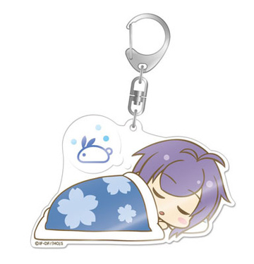 main photo of Hakuouki Otogi Soushi Deka Acrylic Keychain: Hajime Saitou