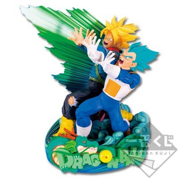 main photo of Amusement Ichiban Kuji Dragon Ball Super Super Master Stars Diorama II Future Trunks SSJ & Vegeta SSGSS The Anime