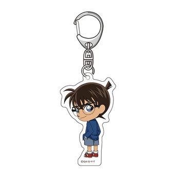 main photo of Detective Conan Puzzle Banjou no Cross Chain Acrylic Keychain Vol.7: Edogawa Conan