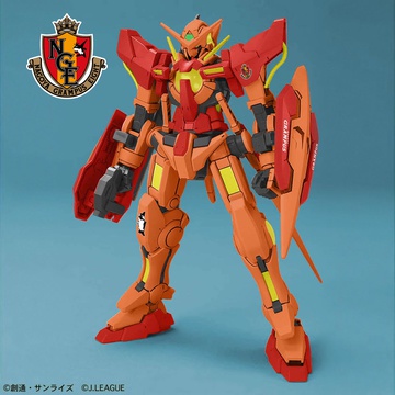 main photo of HG00 GN-001 Gundam Exia J.League Ver. Nagoya Grampus Eight Ver.