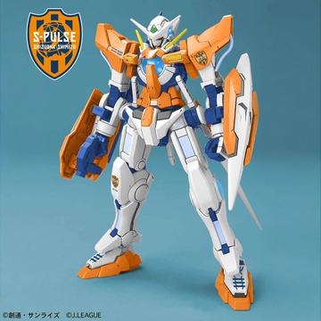 main photo of HG00 GN-001 Gundam Exia J.League Ver. Shizuoka Shimizu S-Pulse Ver.