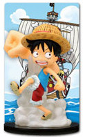 main photo of Ichiban Kuji One Piece ~Marineford Hen~: Card Stand Figure Monkey D. Luffy Marineford Chapter ver.