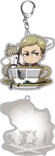 main photo of Shingeki no Kyojin Trading Acrylic Keychain Cup-in Series: Erwin Smith