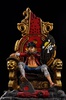 photo of Monkey D. Luffy on Throne