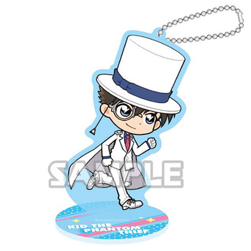 main photo of Detective Conan Runner Case to the Truth [Conductor] Mini Acrylic Stand Keychain: Kid the Phantom Thief