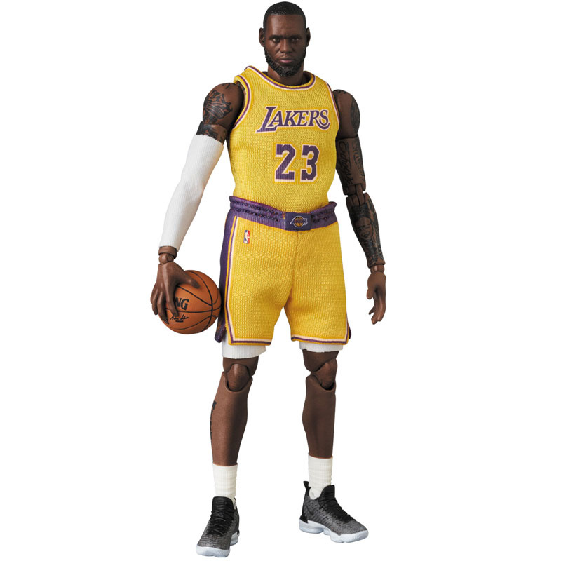 Mafex No127 LeBron James Los Angeles Lakers Completed  HobbySearch  Anime RobotSFX Store