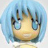 Puella Magi Madoka Magica Figure Strap with Cleaner: Miki Sayaka