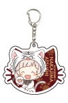 main photo of Acrylic Keychain Bungo Stray Dogs 05/ Cat ver. GraffArt mini: Nakajima Atsushi