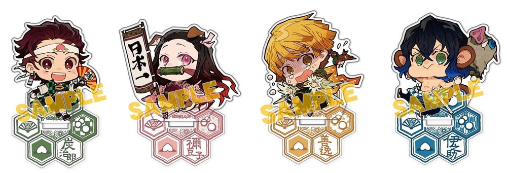 Kimetsu no Yaiba Acrylic Stand Oni Taiji ver.: Zenitsu - My Anime Shelf