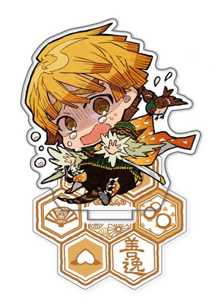 Kimetsu no Yaiba Acrylic Stand Oni Taiji ver.: Zenitsu - My Anime Shelf