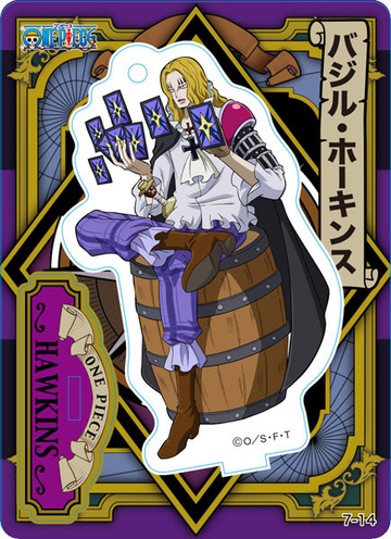 main photo of One Piece Acrylic de Card Part 7: Basil Hawkins