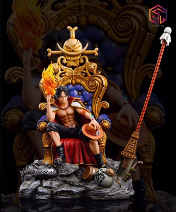 main photo of Portgas D. Ace on Throne