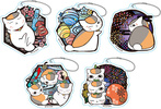 photo of Natsume Yuujinchou Kirie Series Trading Acrylic Keychain -Summer Festival-: Nyanko Sensei Water Balloon