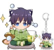 photo of Full-time Master Q Edition Lucky Cat Acrylic Keychain: Qiao Yifan