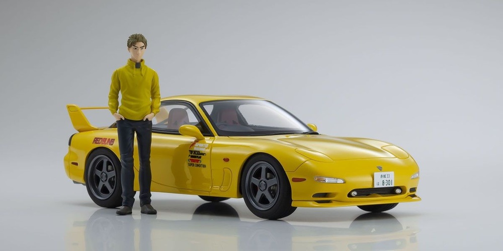 New Initial D The Movie Mazda Rx 7 Fd3s W Keisuke Takahashi Figure My Anime Shelf