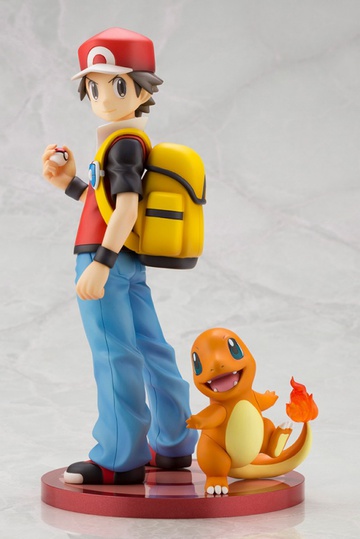 main photo of ARTFX J Pokémon Figure Series Red with Hitokage