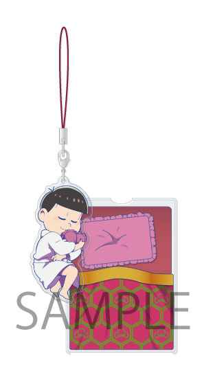 main photo of Osomatsu-san Oyasumi Acrylic Strap: Todomatsu Matsuno