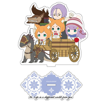 main photo of Re:ZERO -Starting Life in Another World- CharaRIDE Acrylic Stand: Anastasia's Faction