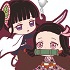 Demon Slayer Metsu! Capsule Rubber Mascot: Nezuko Kamado & Kanao Tsuyuri