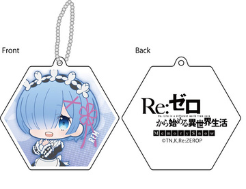 main photo of Re:ZERO -Starting Life in Another World- Memory Snow Reflection Keychain PuniChara: Rem