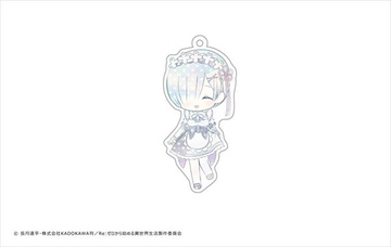 main photo of Re:ZERO -Starting Life in Another World- FuwaPop Acrylic Keychain: Rem