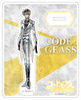 photo of Code Geass: Lelouch of the Rebellion PALE TONE series Acrylic Stand: Suzaku Knight of Rounds Monochrome ver.