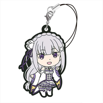 main photo of Re:ZERO -Starting Life in Another World- Rubber Strap Collection: Emilia