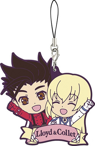 main photo of Ichiban Kuji Tales Of Series 20th Anniversary: Lloyd & Colette Rubber Strap