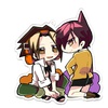 photo of Shaman King Acrylic Key Chain: Tao Ren & Asakura Yoh