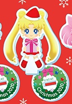 main photo of Sailor Moon Store Original Acrylic Stand Christmas 2020: Usagi