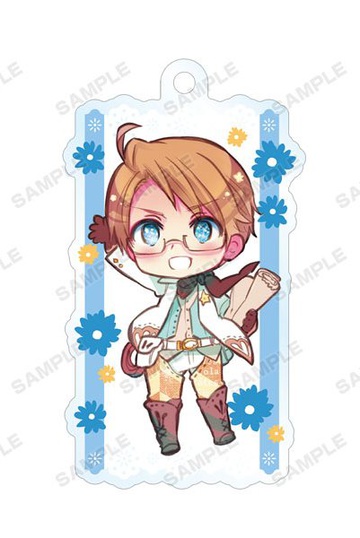 main photo of Hetalia World★Stars Trading Acrylic Keychain: America