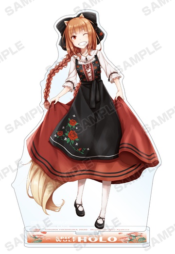 main photo of Spice and Wolf POP UP SHOP BIG Acrylic Stand: Holo Alsace Folk costume Ver.