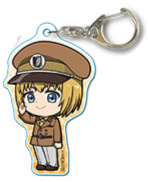 main photo of Shingeki no Kyojin Acrylic Keychain Denshagokko: Armin