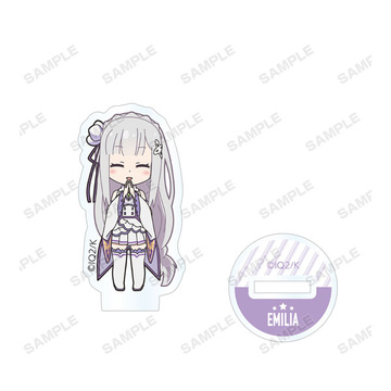 main photo of Isekai Quartet 2 Trading Acrylic Stand ver.B: Emilia