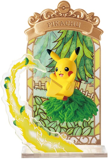 main photo of Pokemon STAINED GLASS Collection: Pikachu