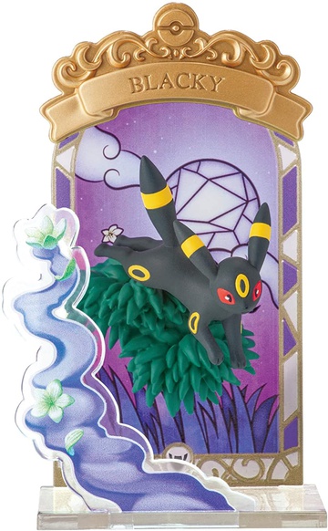 main photo of Pokemon STAINED GLASS Collection: Blacky